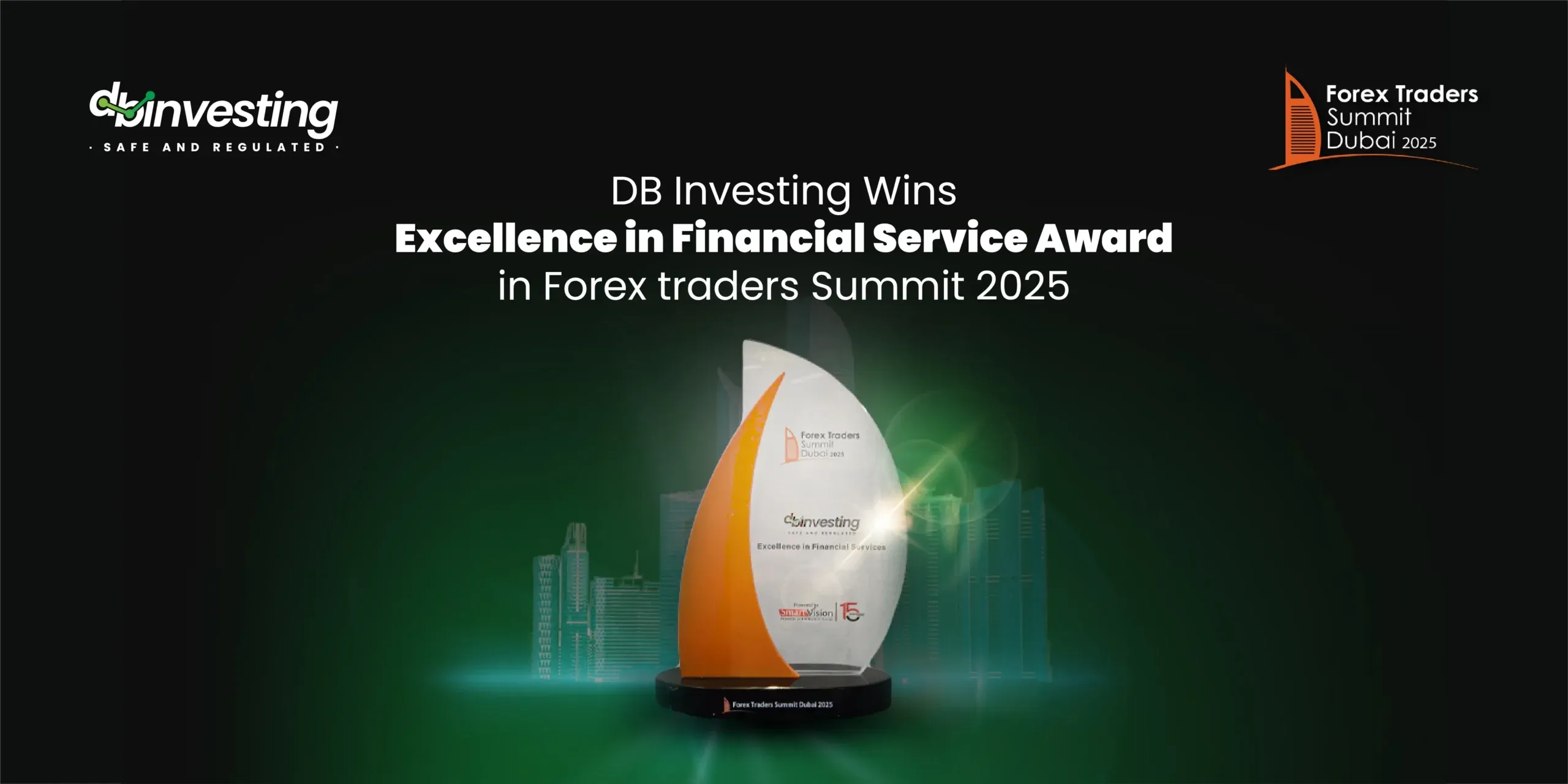 DB Investing Raih Penghargaan "Excellence in Financial Services" di Forex Traders Summit Dubai 2025 