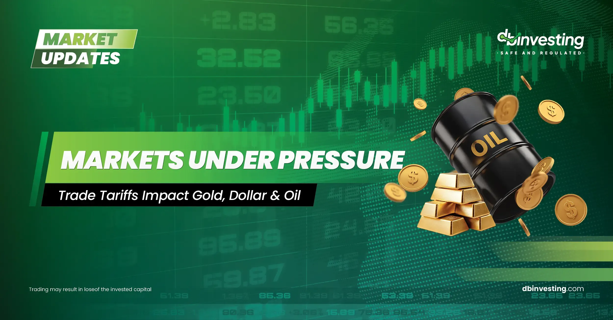 黄金、美元和石油：经济和贸易关税影响