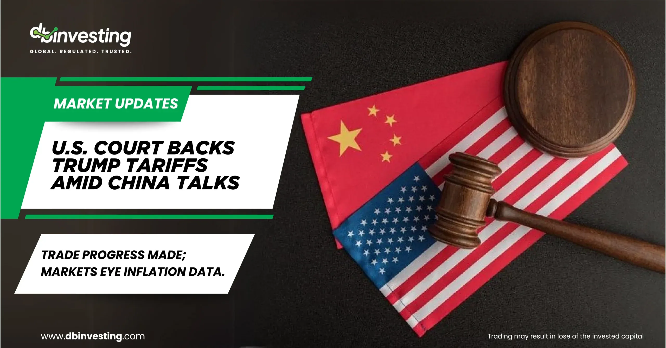 Tòa án Mỹ ủng hộ thuế quan của ông Trump trong bối cảnh các cuộc đàm phán với Trung Quốc