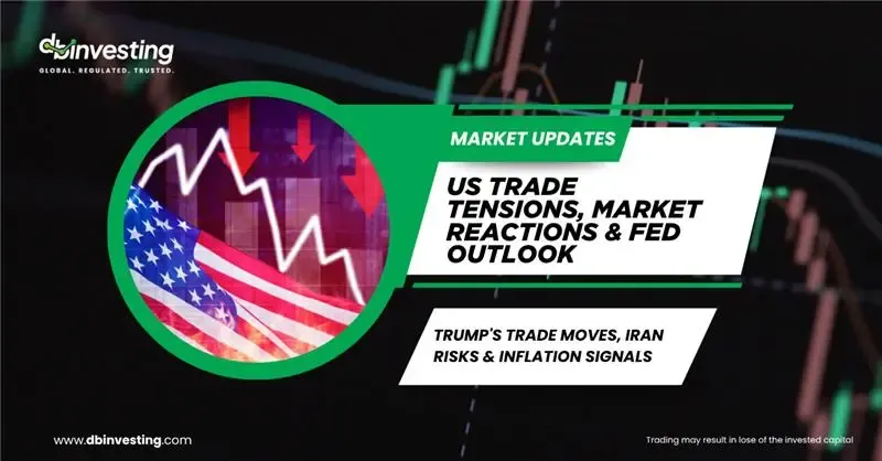 Tensões comerciais nos EUA, reações do mercado e perspectivas do Fed
