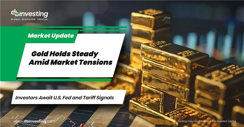 黄金在市场紧张局势中保持稳定