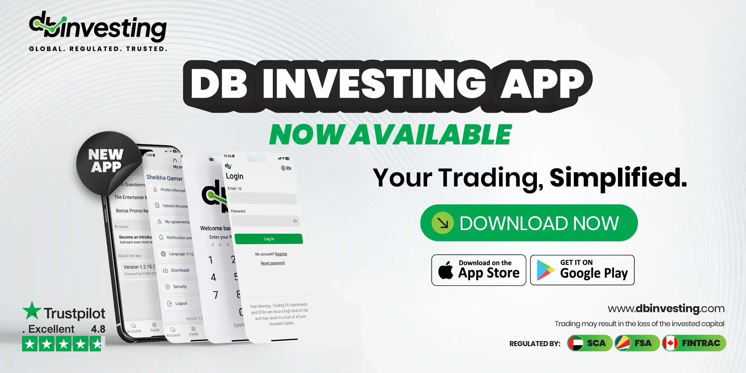 L’application DB Investing est maintenant disponible sur iOS et Android