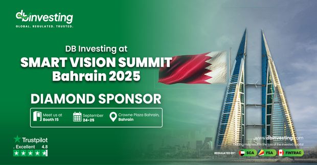 DB Investing au Smart Vision Summit Bahrain 2025 – Sponsor Diamant 