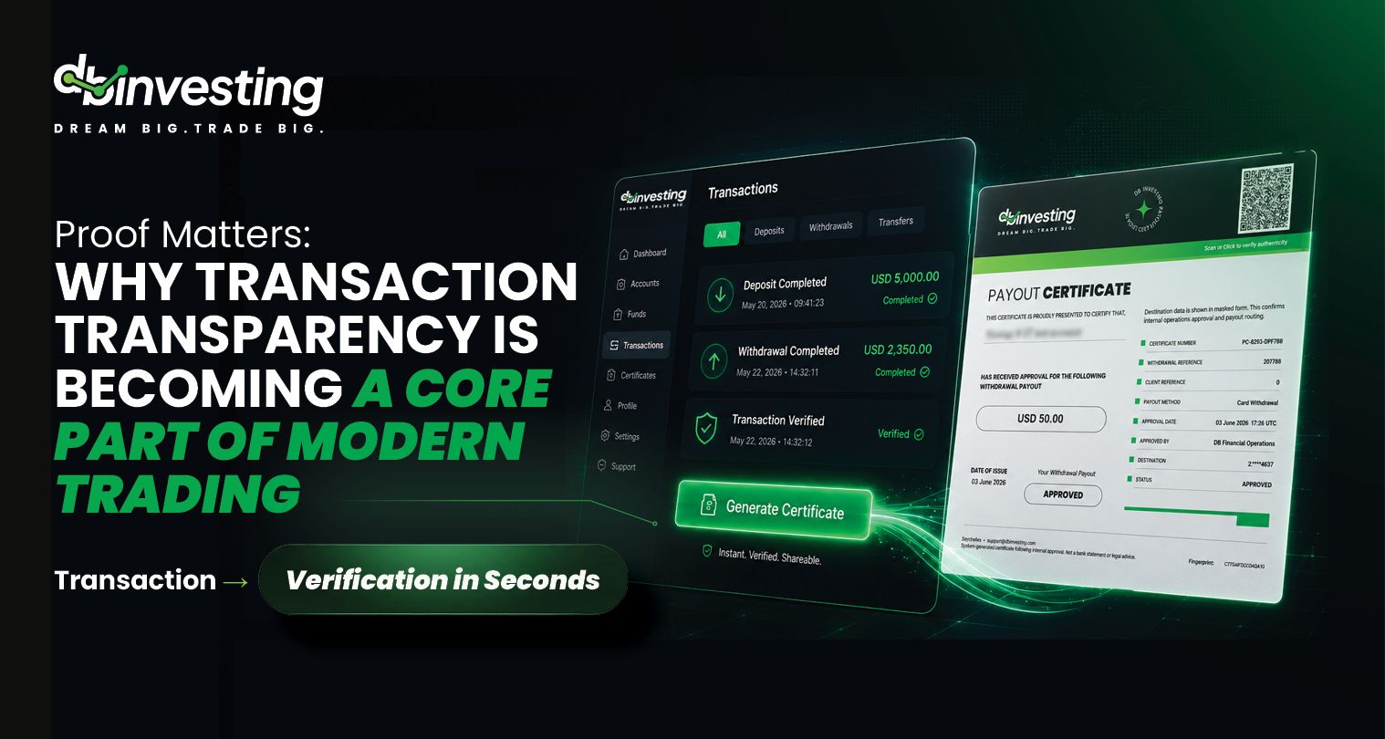 Proof Matters: Why Transaction Transparency Is
Becoming a Core Part of Modern Trading?